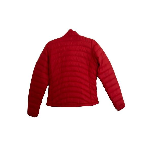 Patagonia Full Zipper Goosedown Puffer Jacket Red Women's Size Small - Picture 2 of 5